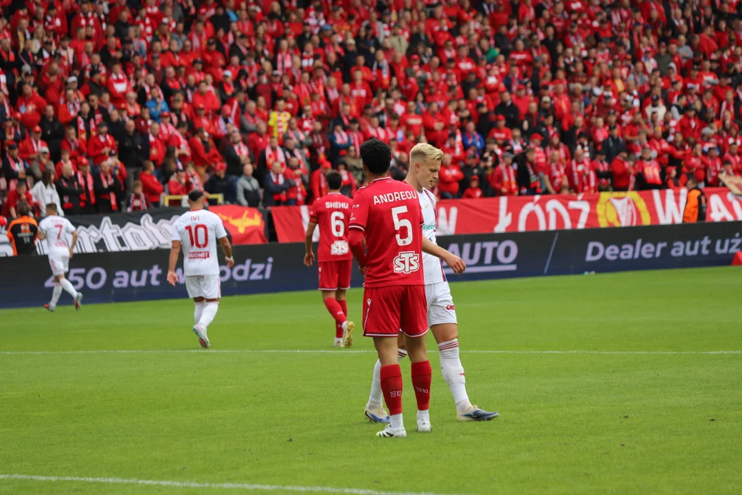 Mecz Widzew - Raków Częstochowa