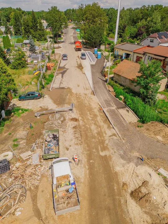 Remont Szczecińskiej - zdjęcia z lotu ptaka - 30.07.25