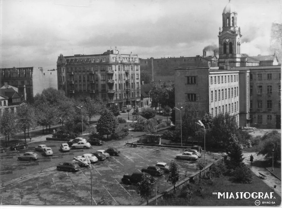 Plac Komuny Paryskiej, rok 1960