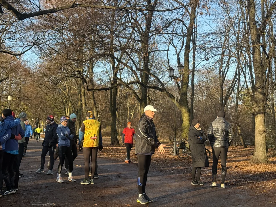 Parkrun w Parku Poniatowskiego w Łodzi — 590. edycja