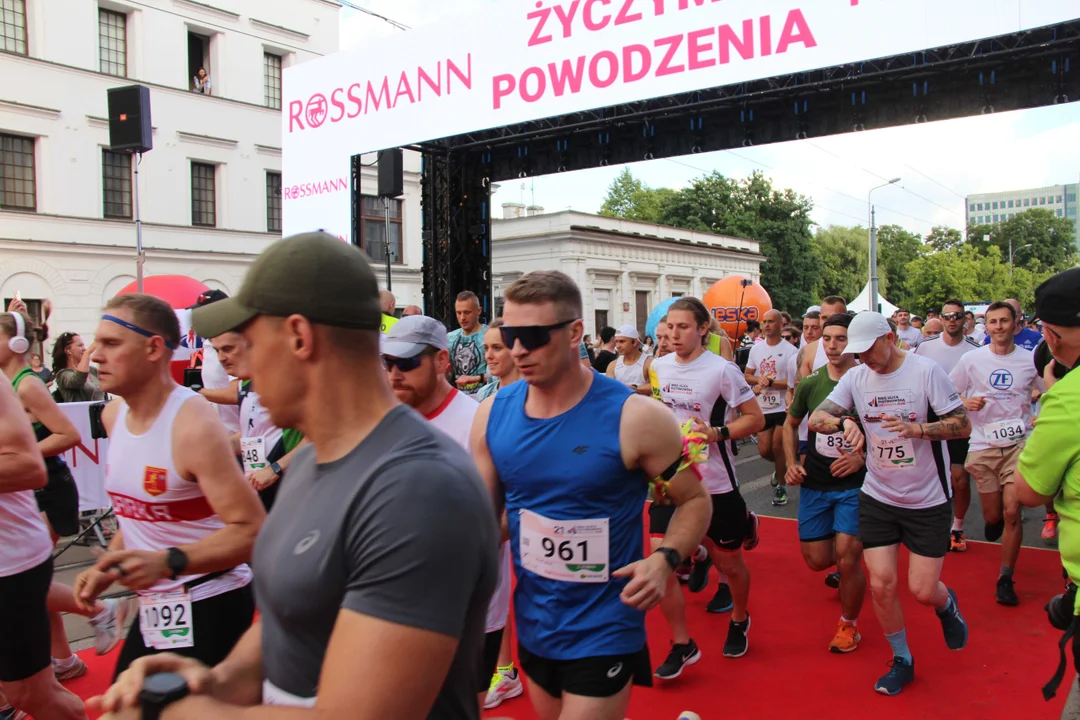 21. Bieg Ulicą Piotrkowską Rossmann Run w Łodzi