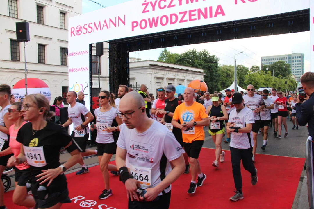 21. Bieg Ulicą Piotrkowską Rossmann Run w Łodzi