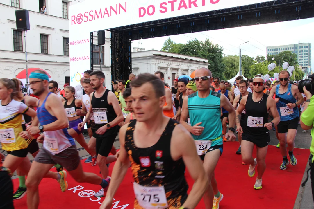 21. Bieg Ulicą Piotrkowską Rossmann Run w Łodzi