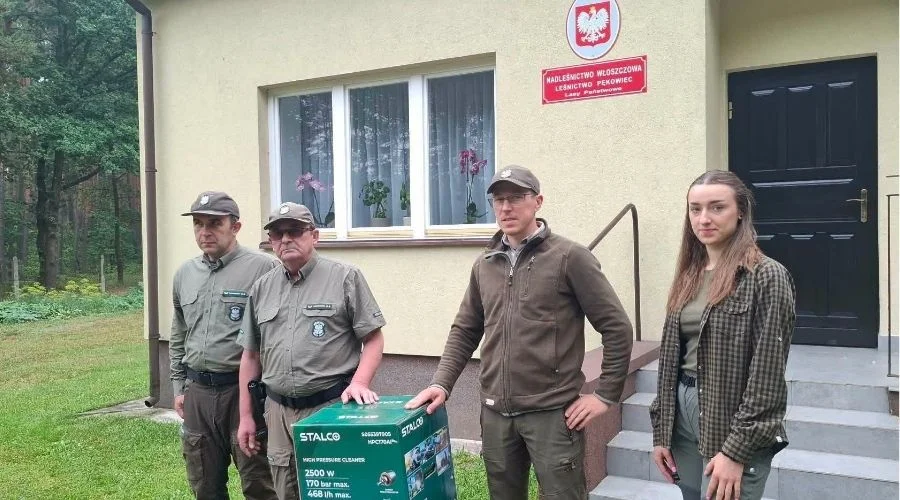 Bąk trafił do Nadleśnictwa Piotrków