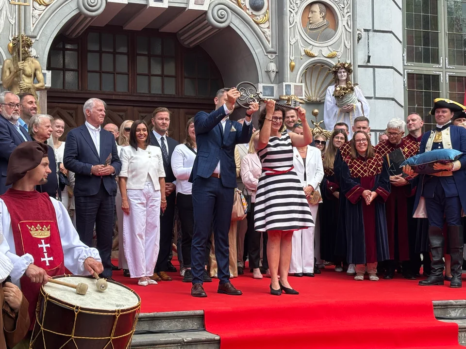 Tłumy na starcie Jarmarku św. Dominika. Tak dziś wyglądał Gdańsk