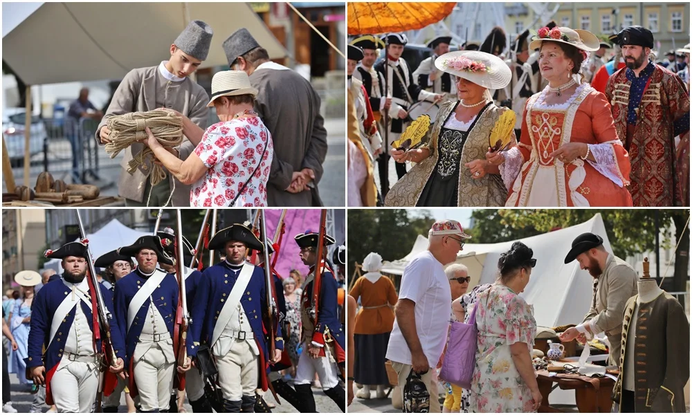 Wehikuł czasu w centrum Kutna. Trwa Festiwal Saski [ZDJĘCIA] - Zdjęcie główne