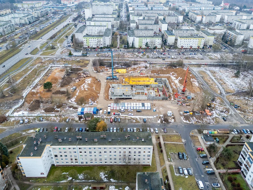 Trwa budowa Aquaparku Widzew