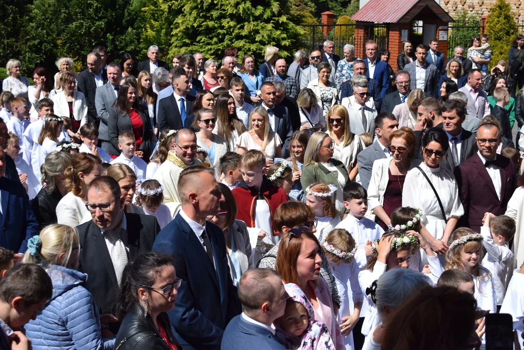 Pierwsza Komunia Święta w parafii Chrystusa Króla w Łodzi