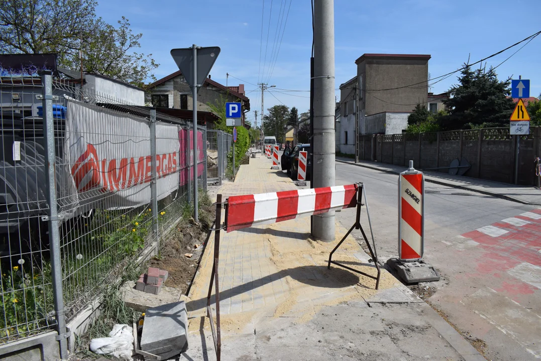 Remont chodników w Zgierzu