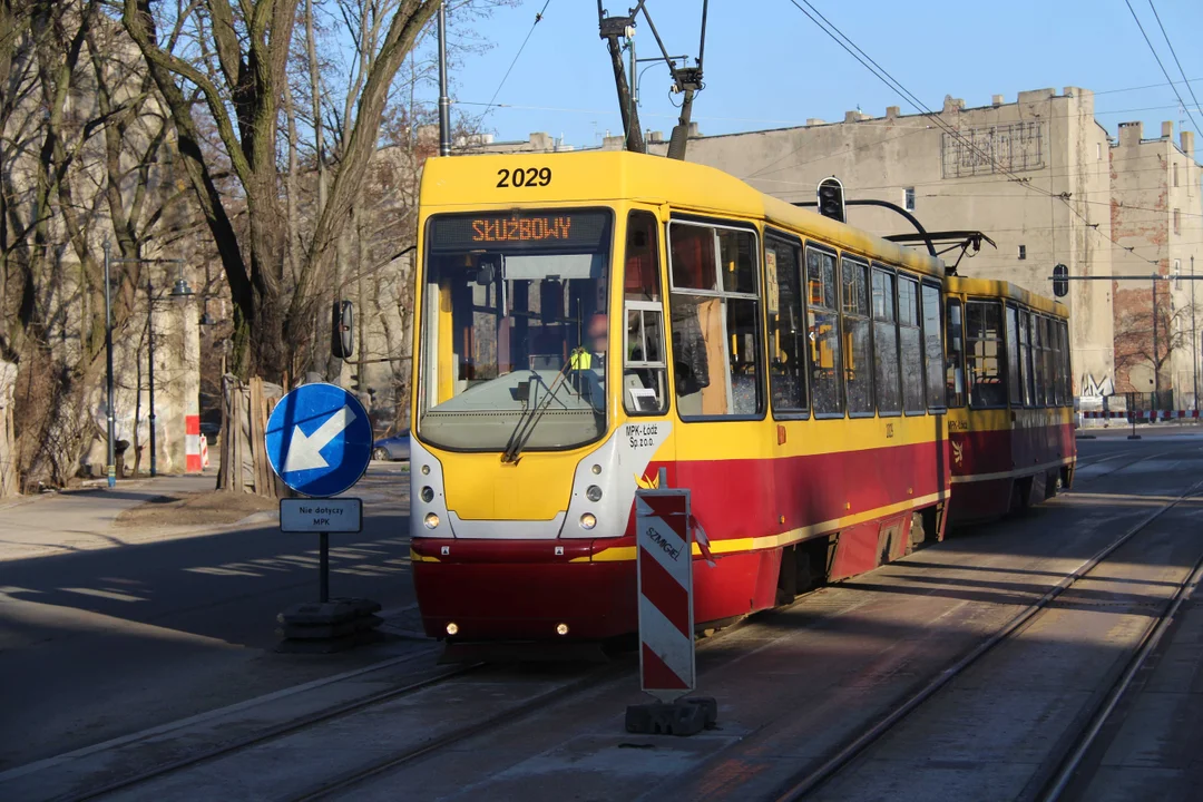 Przystanki tramwajowe przy Wojska Polskiego i Franciszkańskiej