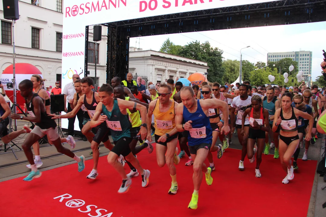 21. Bieg Ulicą Piotrkowską Rossmann Run w Łodzi