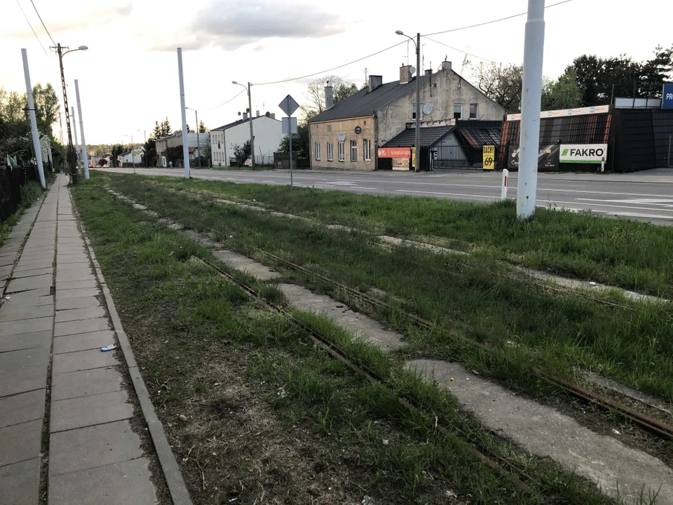 Śladem starej linii tramwajowej do Ozorkowa