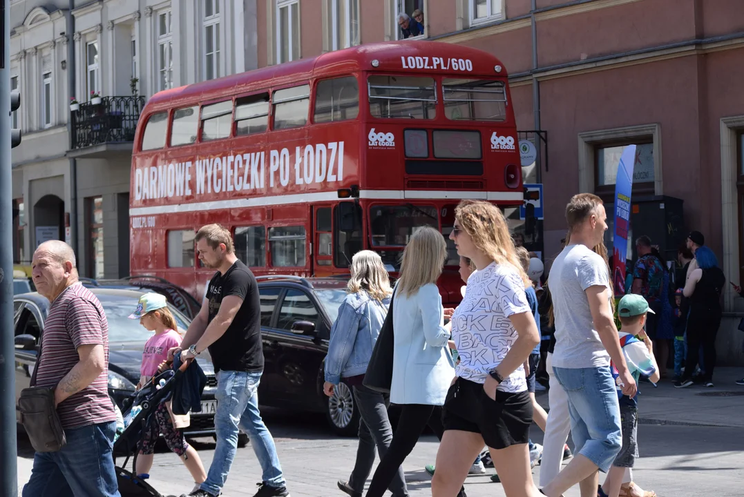 Miejski dzień dziecka w Łodzi. Dzieci przejęły Piotrkowską