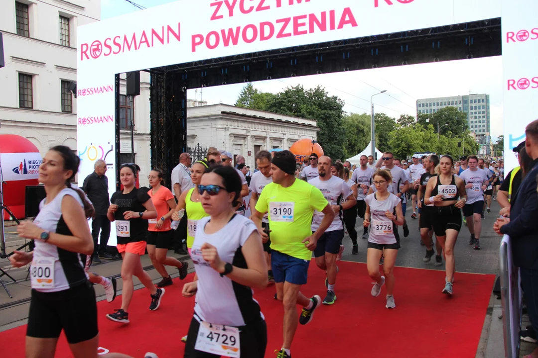 21. Bieg Ulicą Piotrkowską Rossmann Run w Łodzi