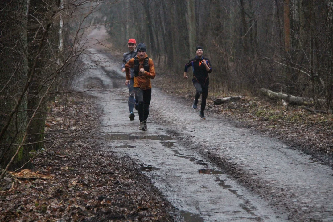 Walentynkowy parkrun w Lesie Łagiewnickim