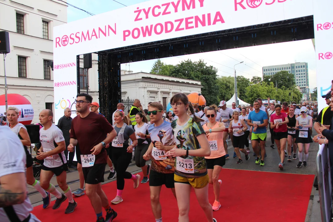 21. Bieg Ulicą Piotrkowską Rossmann Run w Łodzi