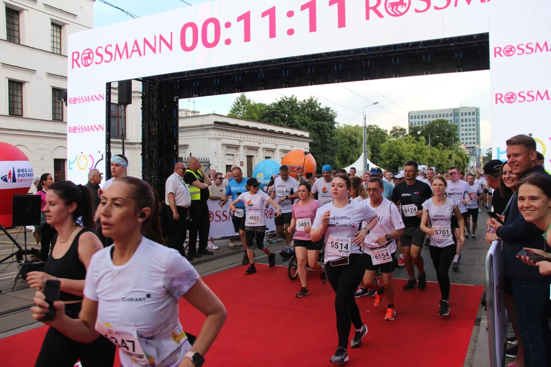 21. Bieg Ulicą Piotrkowską Rossmann Run w Łodzi