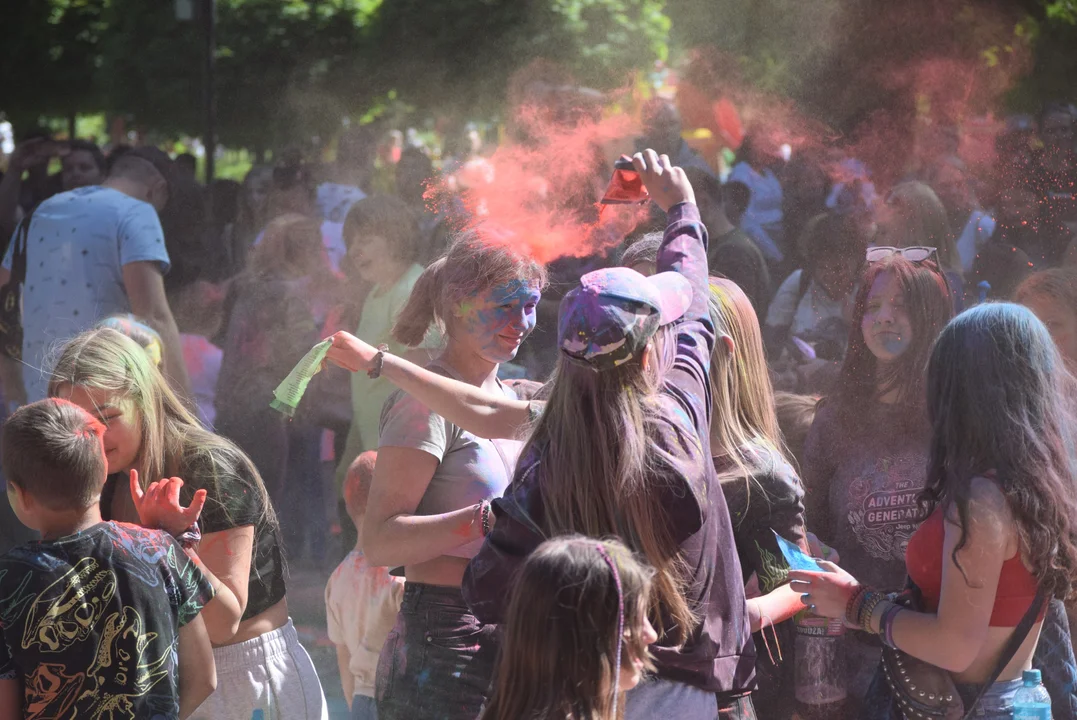 Festiwal baniek mydlanych i kolorów w Parku Miejskim w Zgierzu