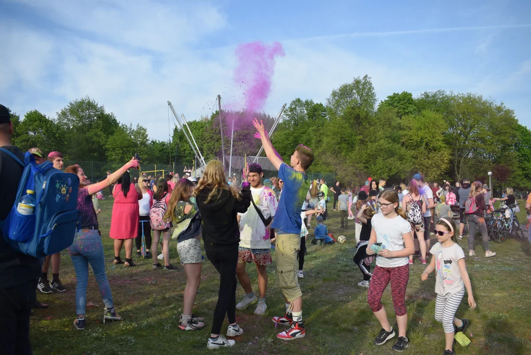 Festiwal kolorów na Stawach Jana