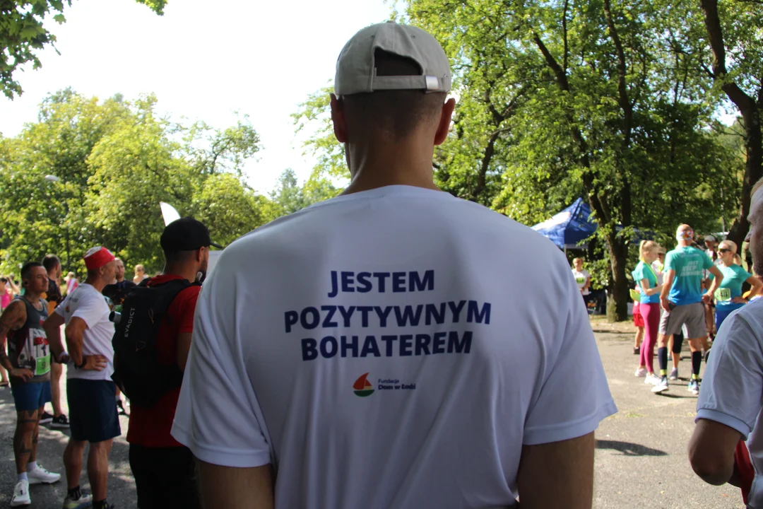 Bieg "Szczęśliwa 13" w parku Baden-Powella w Łodzi