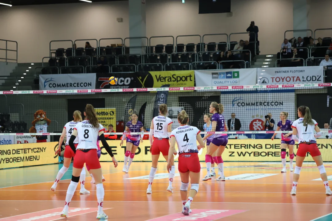 Tauron Liga: ŁKS Commercecon Łódź - DevelopRes Rzeszów