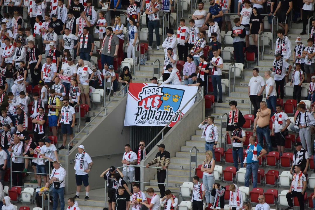 Piłkarskie starcie ŁKS Łódź z Resovią - Stadion Króla 21.05.2023