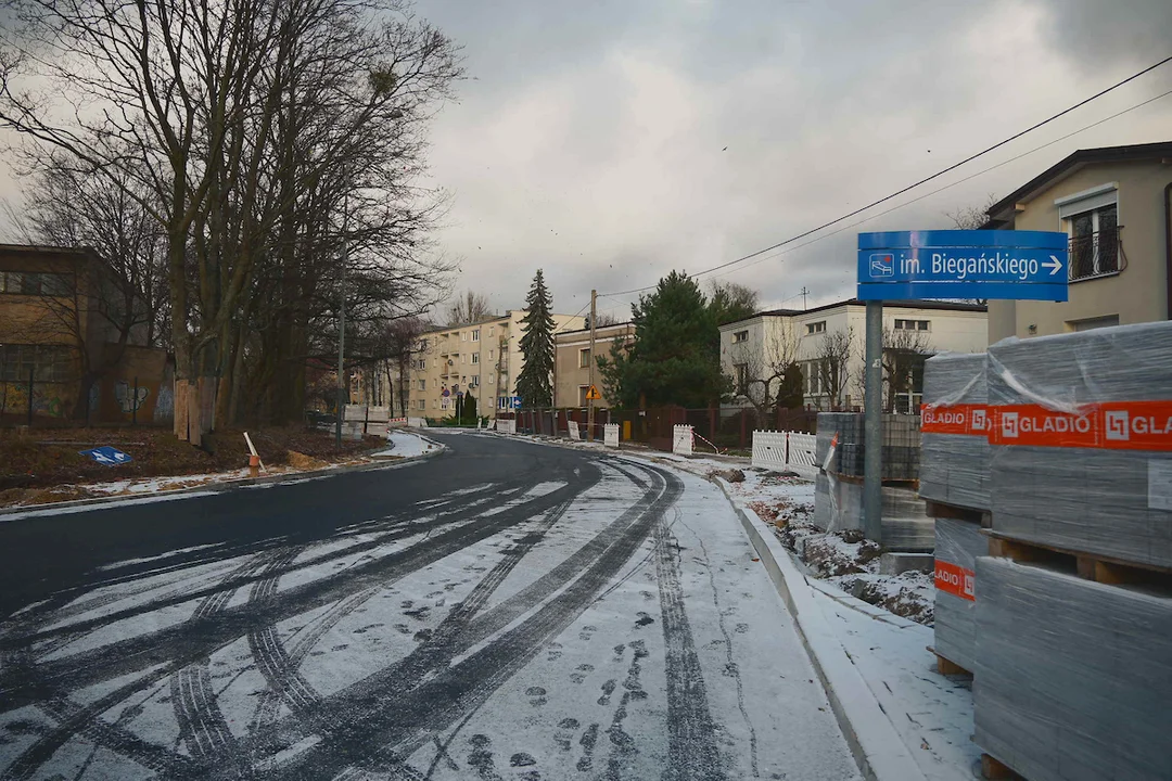 Remont koło Biegańskiego