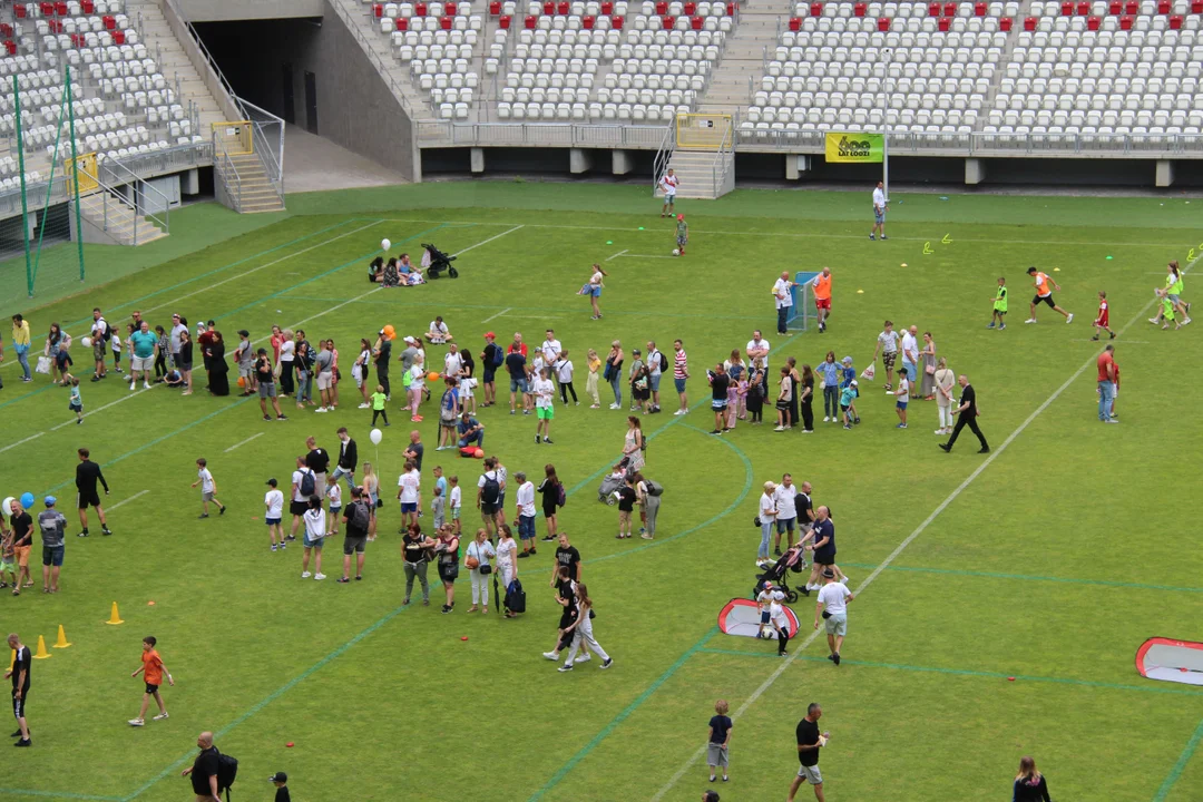 Urodzinowy piknik z okazji 600. urodzin Łodzi na stadionie ŁKS-u - 18.06.2023 r.