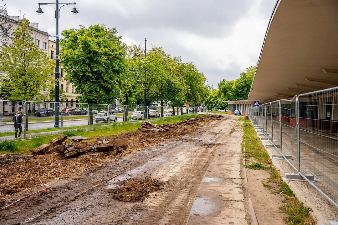 Wystartował remont krańcówki przy ul. Północnej w Łodzi