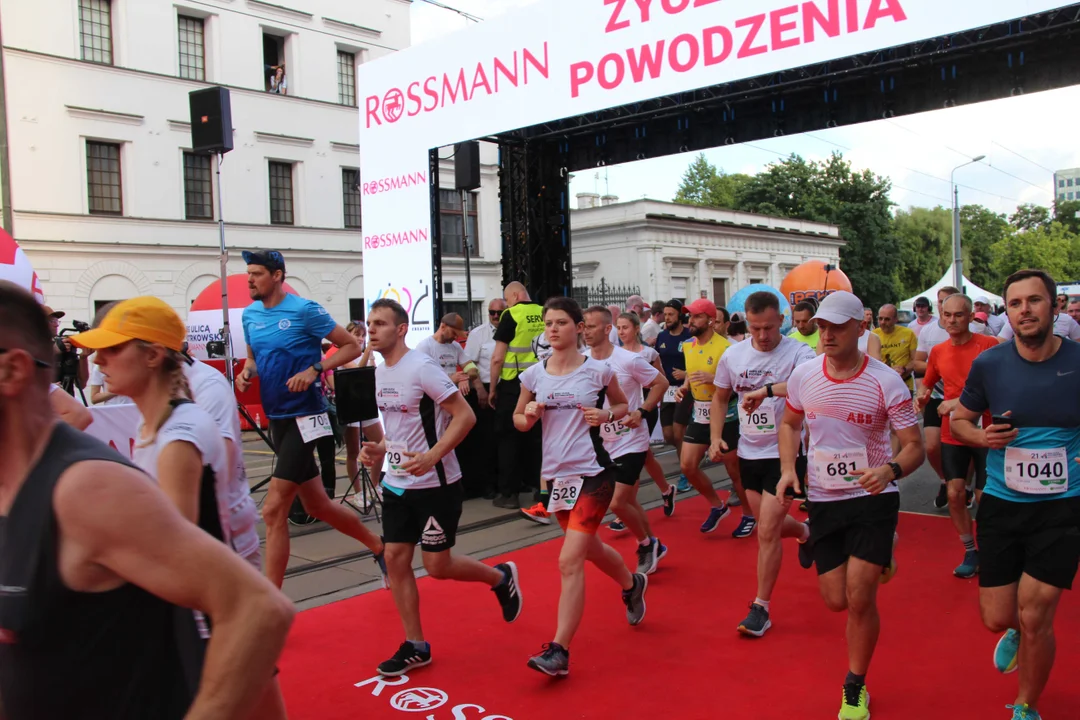 21. Bieg Ulicą Piotrkowską Rossmann Run w Łodzi