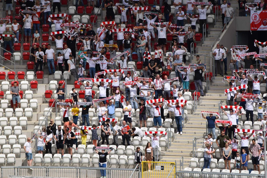 Piłkarskie starcie ŁKS Łódź z Resovią - Stadion Króla 21.05.2023