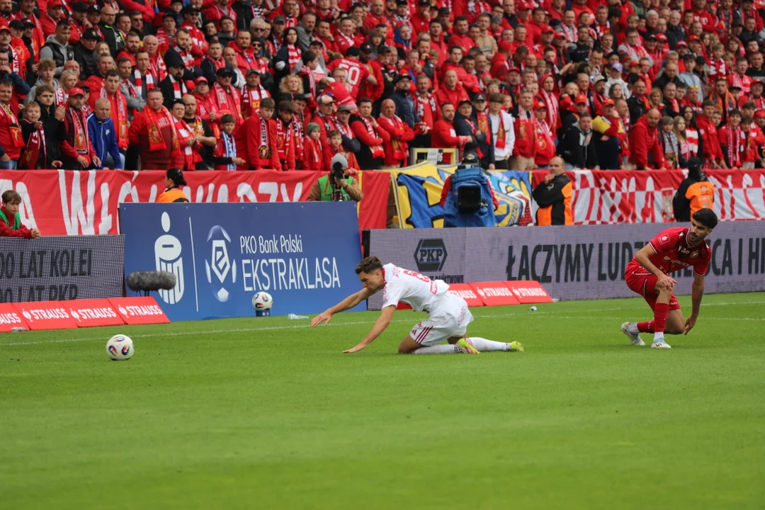 Mecz Widzew - Raków Częstochowa