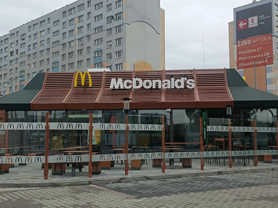 Odnowiony McDonald's na łódzkim Widzewie