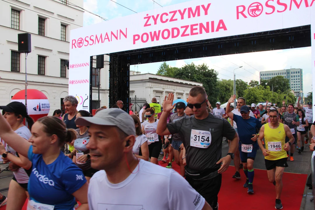 21. Bieg Ulicą Piotrkowską Rossmann Run w Łodzi