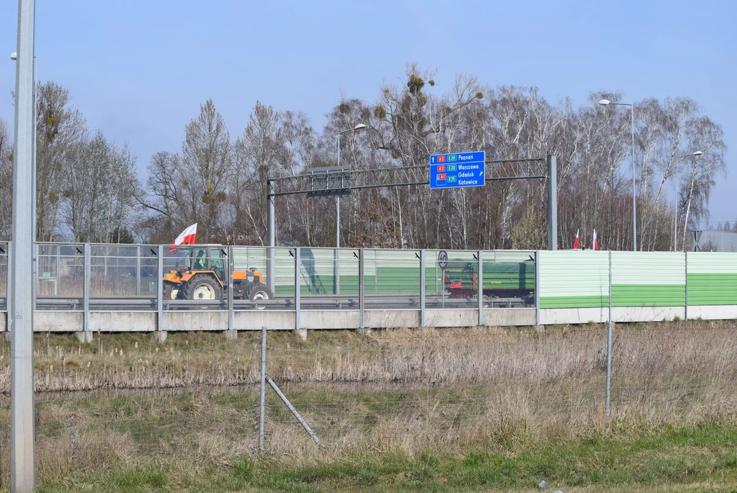 Protest rolników w Łódzkiem