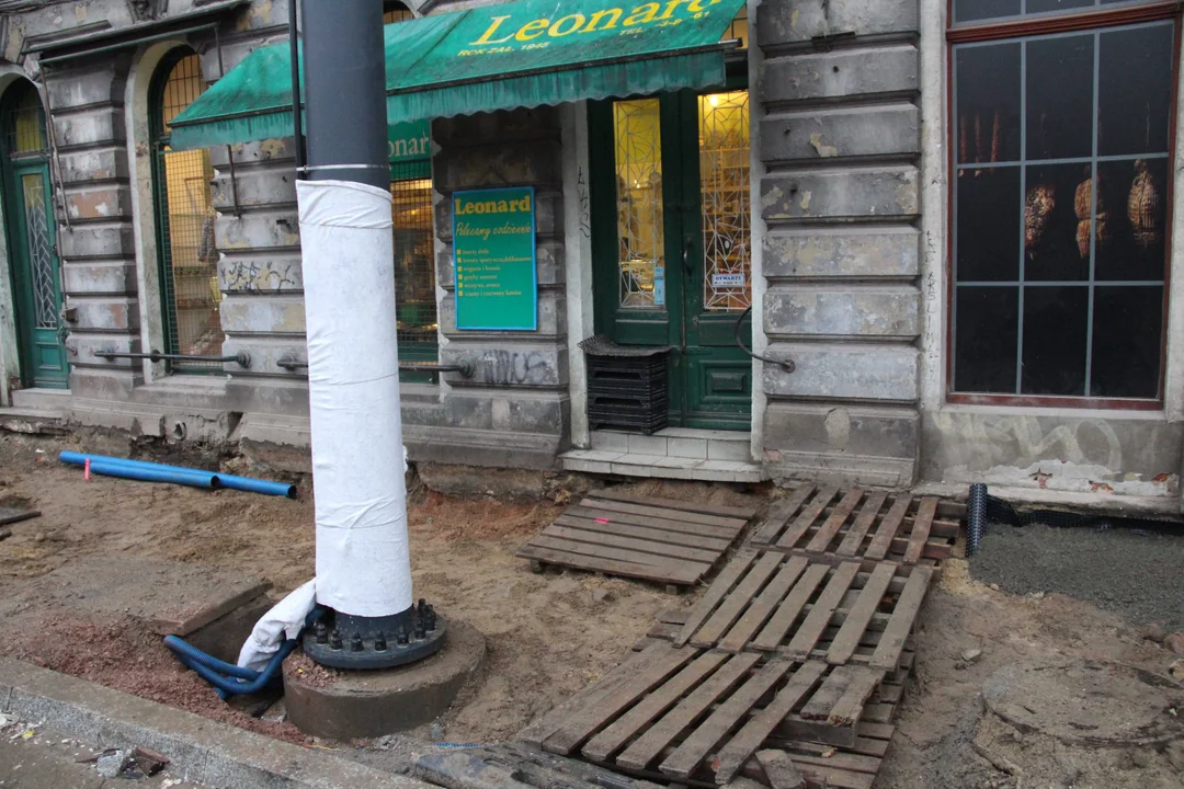 Powrót tramwajów MPK Łódź na skrzyżowanie Zachodnia/Legionów w Łodzi