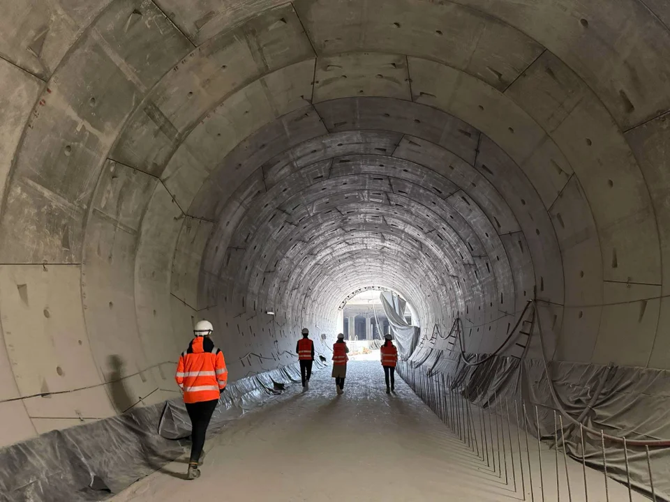 Budowa tunelu średnicowego w Łodzi