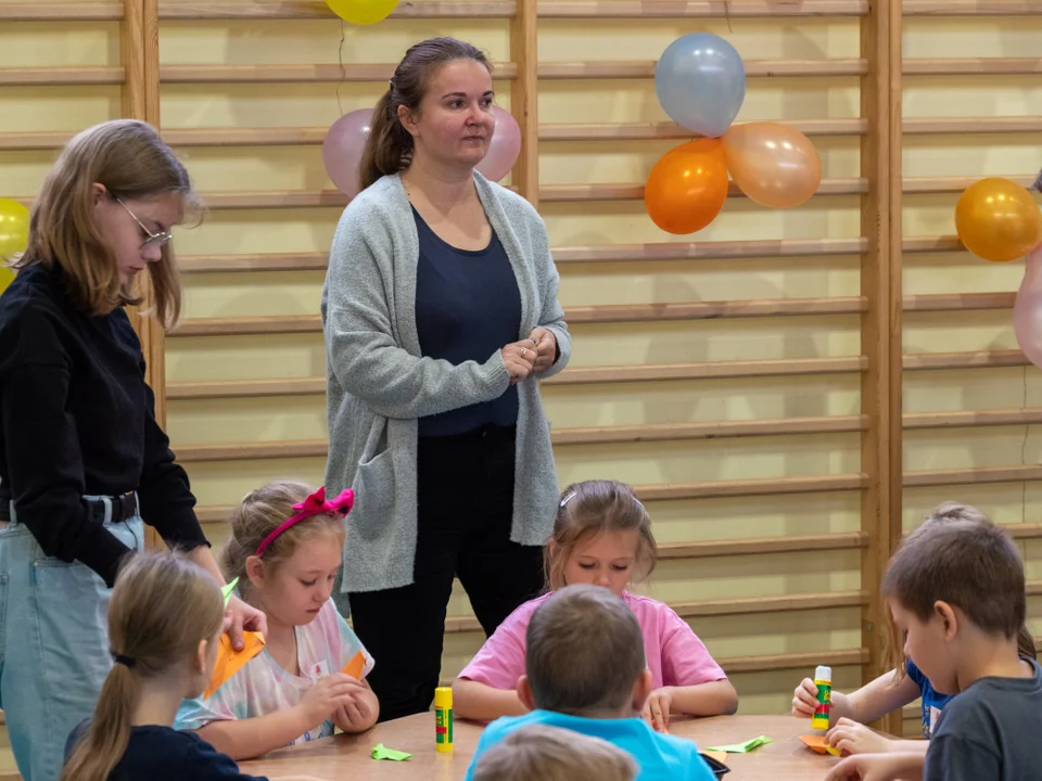 Happening w szkole podstawowej w Zelowie