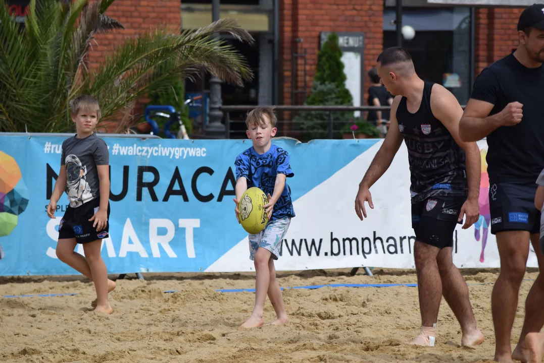 Beach Side Rugby w Manufakturze - atrakcje