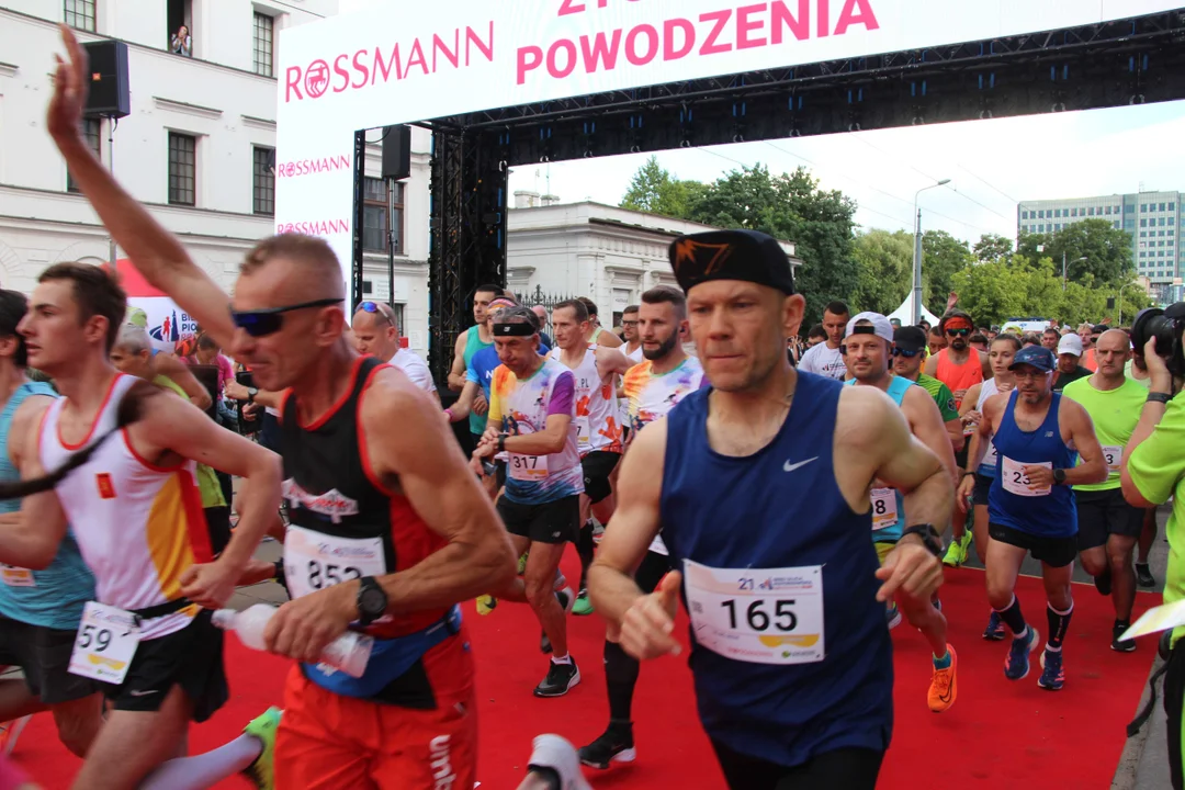 21. Bieg Ulicą Piotrkowską Rossmann Run w Łodzi