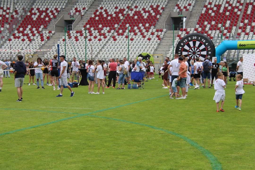 Urodzinowy piknik z okazji 600. urodzin Łodzi na stadionie ŁKS-u - 18.06.2023 r.