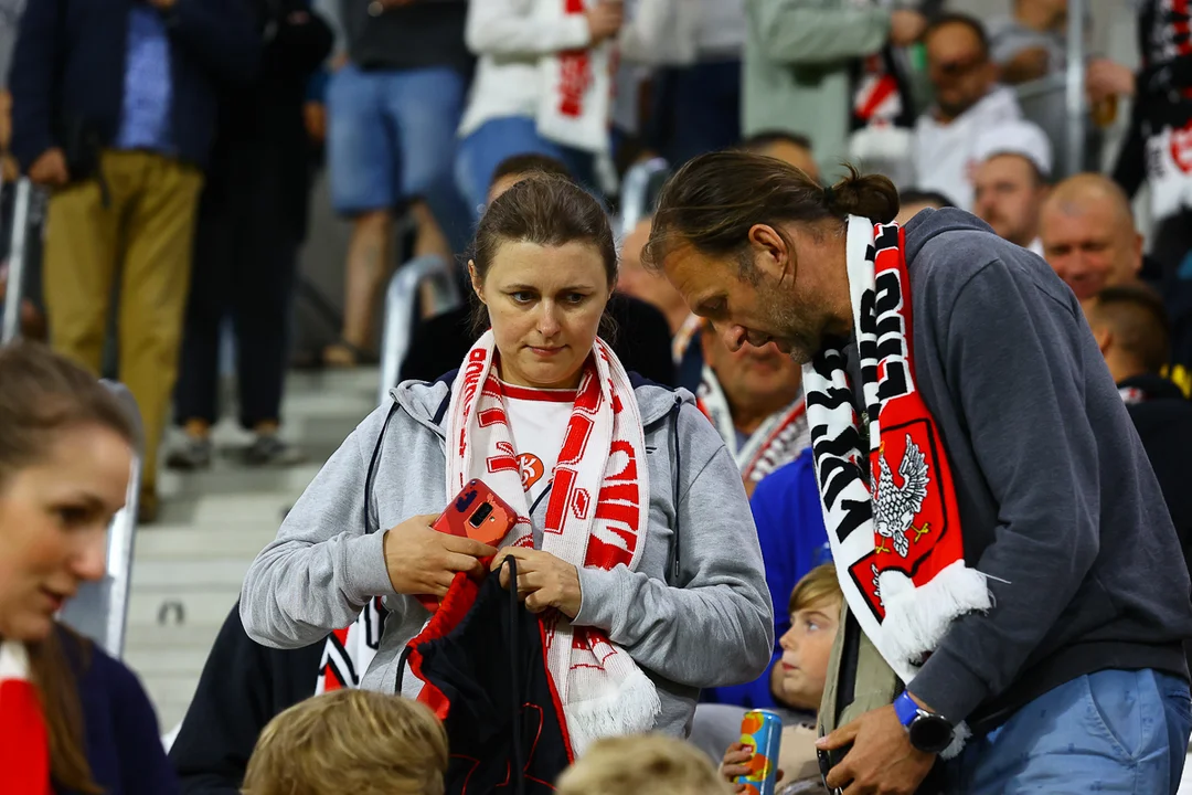 Tak wyglądały trybuny na meczu ŁKS-u Łódź ze Stalą Mielec