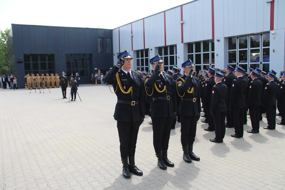 Nowa strażnica przy ul. Przybyszewskiego w Łodzi