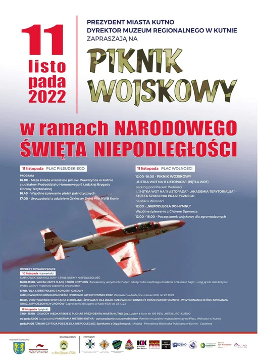 Święto Niepodległości 2022 w Kutnie