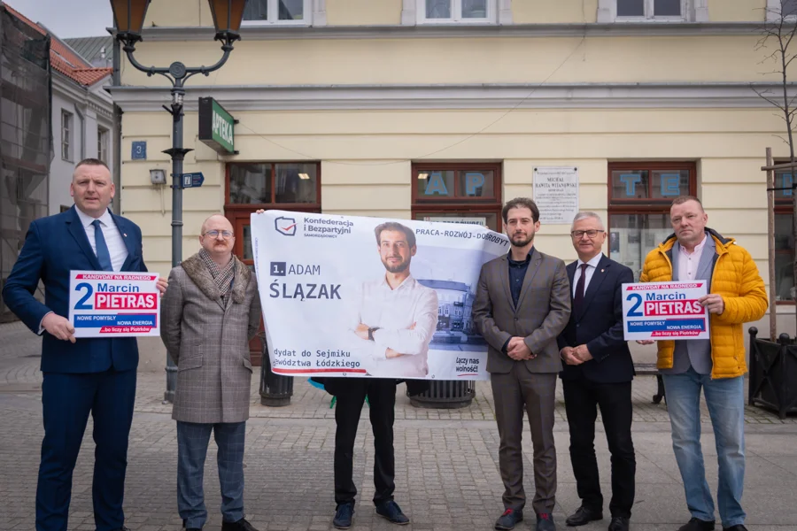 Konfederacja przedstawiła swoich kandydatów w Piotrkowie. Sprawdź, kto jest na listach - Zdjęcie główne