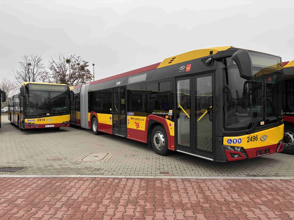 63 nowych autobusów hybrydowych przyjechało do MPK Łódź