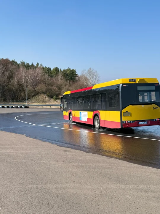 Kierowcy MPK Łódź ponownie na torze treningowym w Bednarach