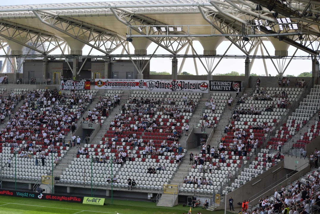 Piłkarskie starcie ŁKS Łódź z Resovią - Stadion Króla 21.05.2023