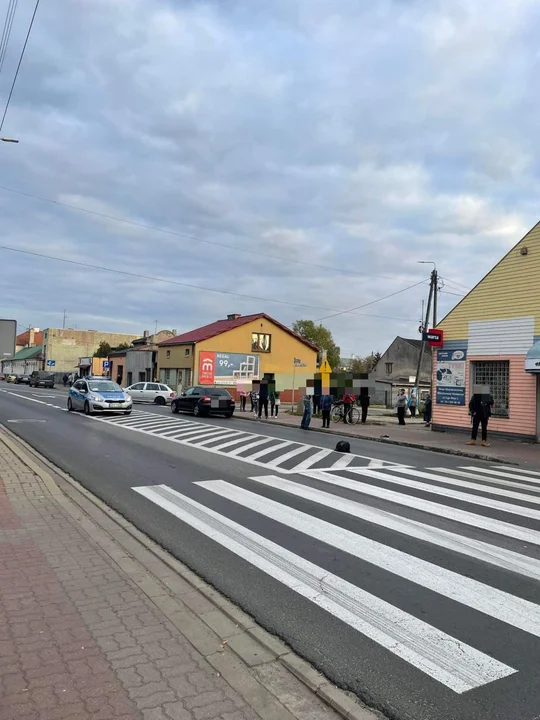 Potrącenie rowerzysty w Krośniewicach. Lądował śmigłowiec LPR