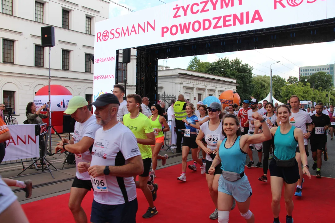 21. Bieg Ulicą Piotrkowską Rossmann Run w Łodzi